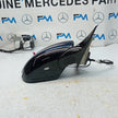 MERCEDES E-CLASS W213 DRIVER WING MIRROR OS BLUE 2016 BS PL A2138104000 FMM58 