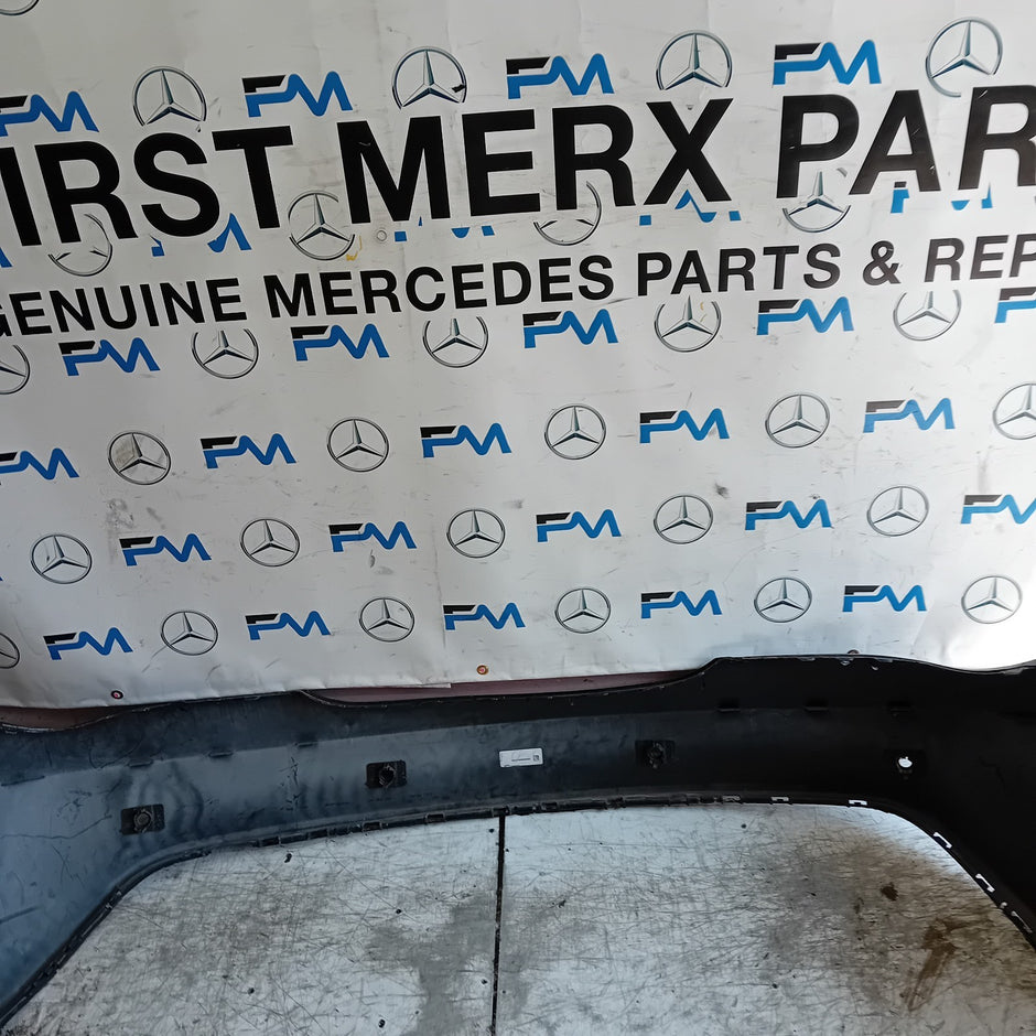 MERCEDES BENZ CLA W117 REAR BUMPER A1179053901 2018 BLACK  FMX167
