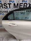 MERCEDES C-CLASS W176 DRIVER REAR DOOR OSR WHITE 2012-18 COMPLETE FMD323