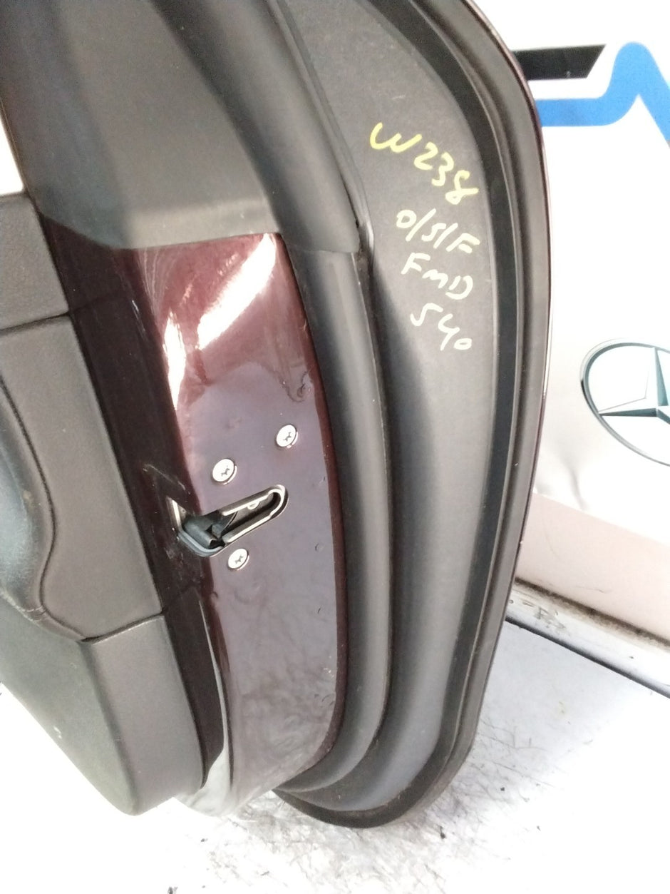 MERCEDES BENZ  E-CLASS W238  DRIVER FRONT DOOR OSF  2017-23 COMPLETE FMD540