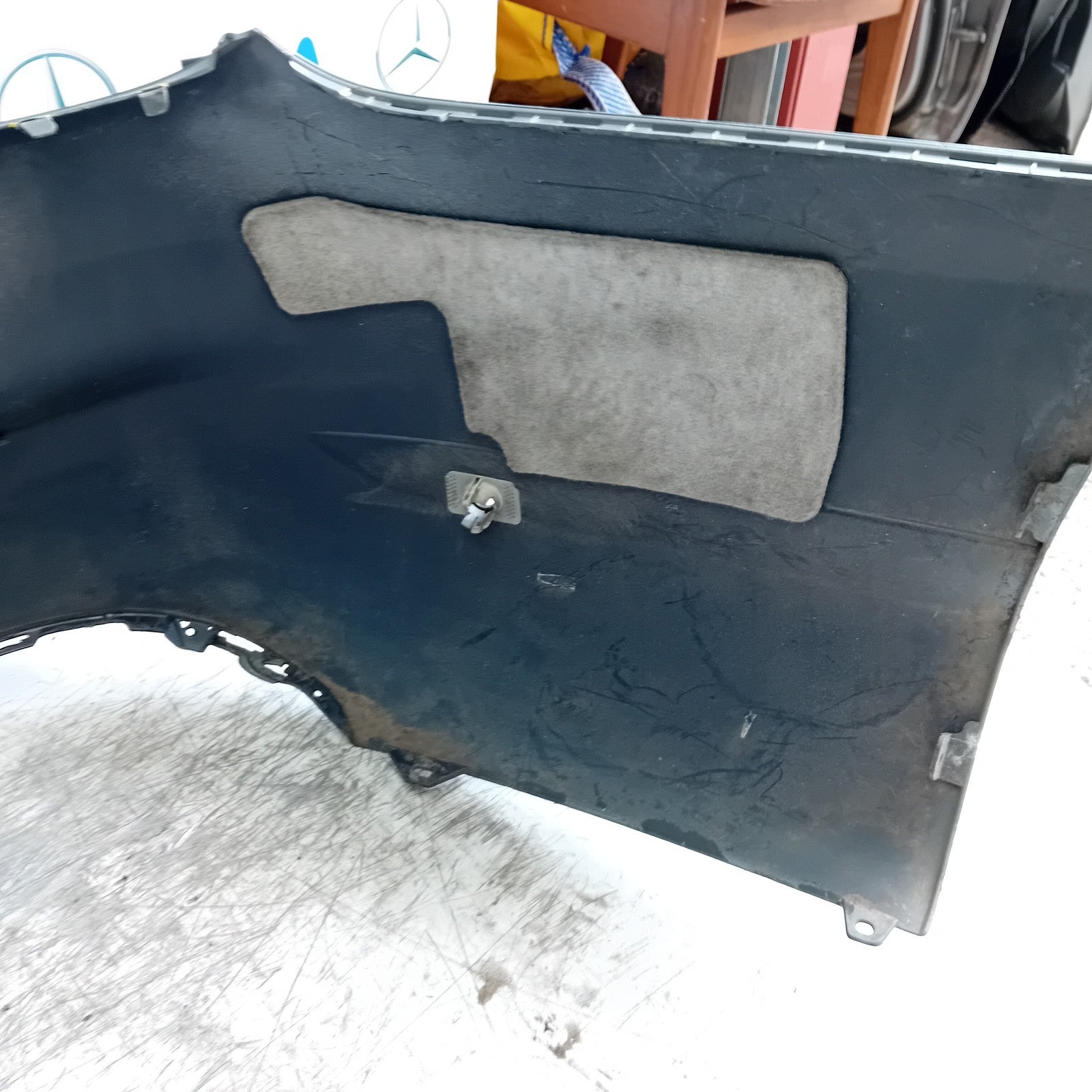 MERCEDES C-CLASS S205 EST REAR BUMPER 2014 GREY  A2058853838 COMPLETE FMX40