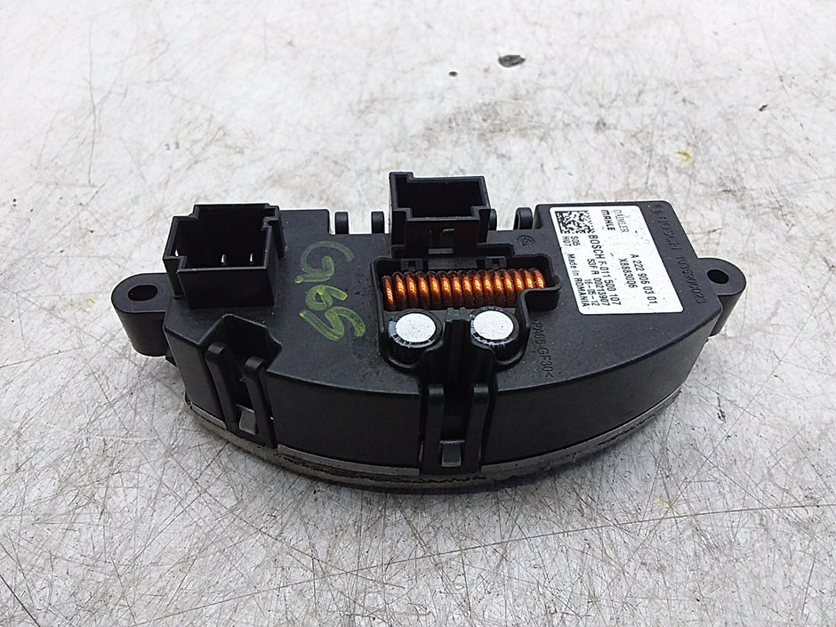 MERCEDES S-CLASS W222 RESISTOR BLOWER REGULATOR HEATING A2229060301 FMR276