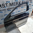MERCEDES GLA X156 PASSENGER FRONT DOOR NSF BLACK 2014-19 COMPLETE FMD221