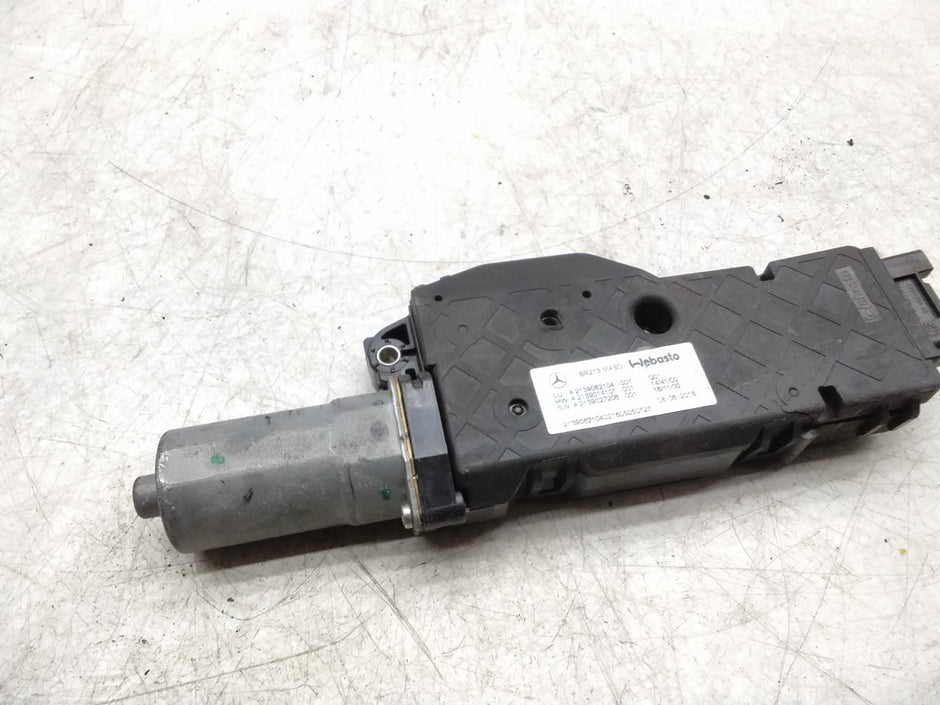 MERCEDES MERCEDES E-CLASS W213 SUNROOF MOTOR A2139062104 FMR39 (DAMAGED) 