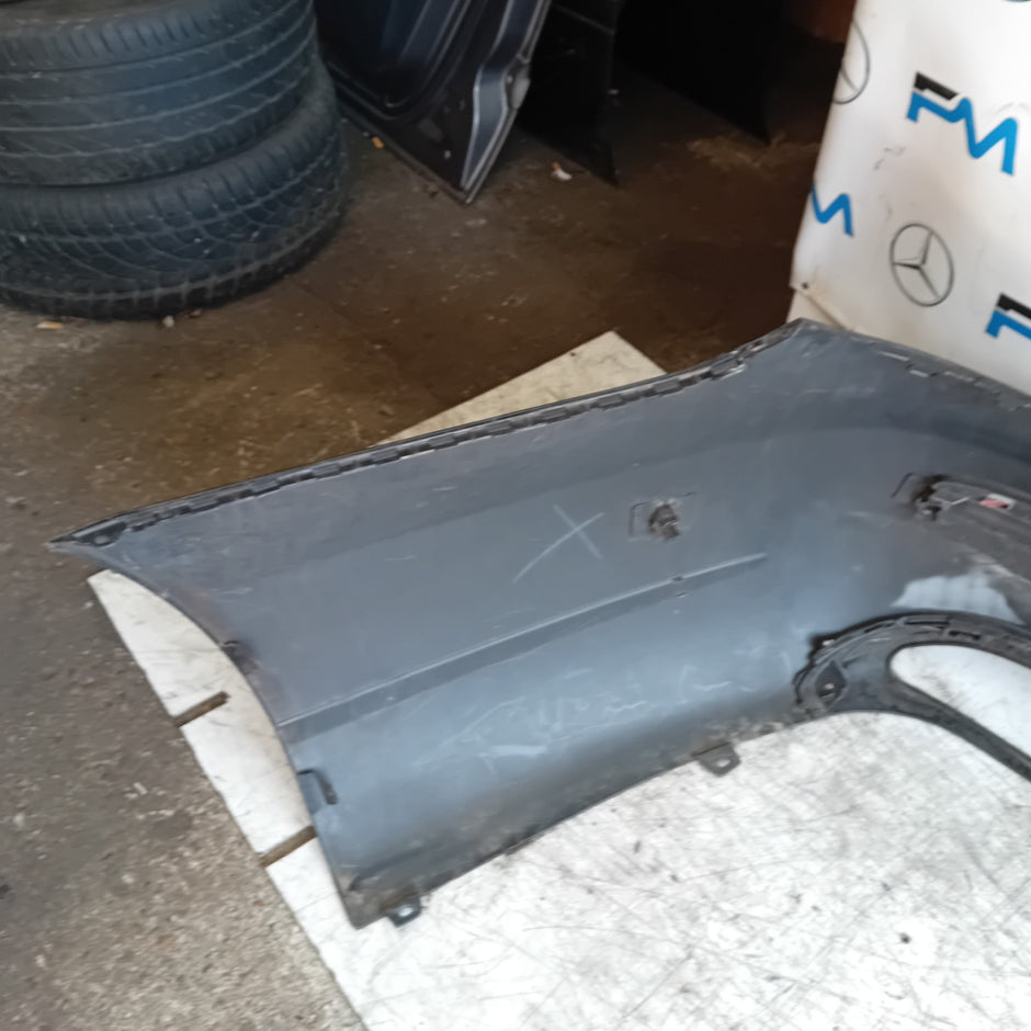 MERCEDES E-CLASS W213 SALOON REAR BUMPER 2016 A2138850025 BLACK COMPLETE FMX101