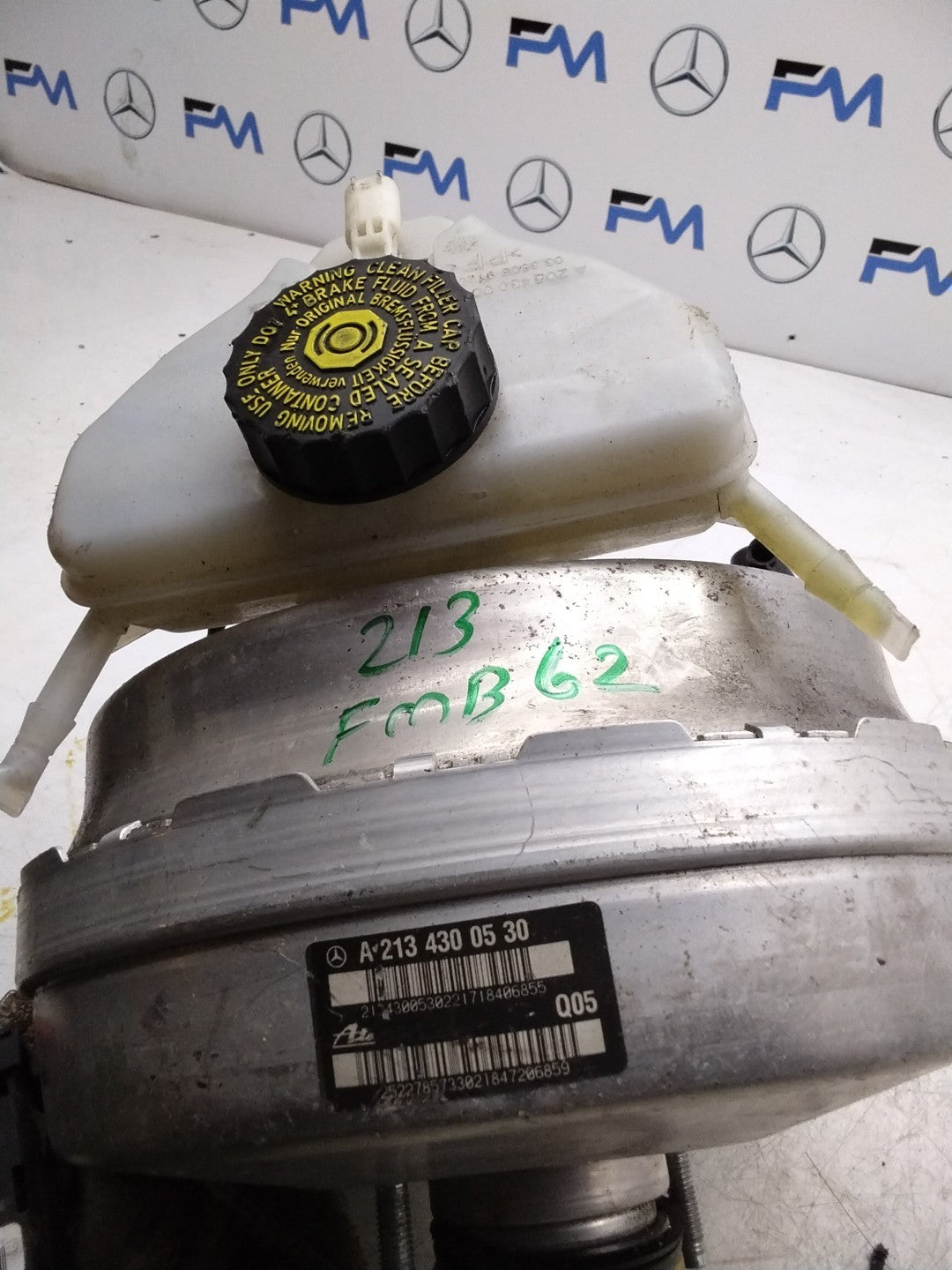 MERCEDES BENZ  E-CLASS W213 BRAKE SERVO A2134300530 FMB62