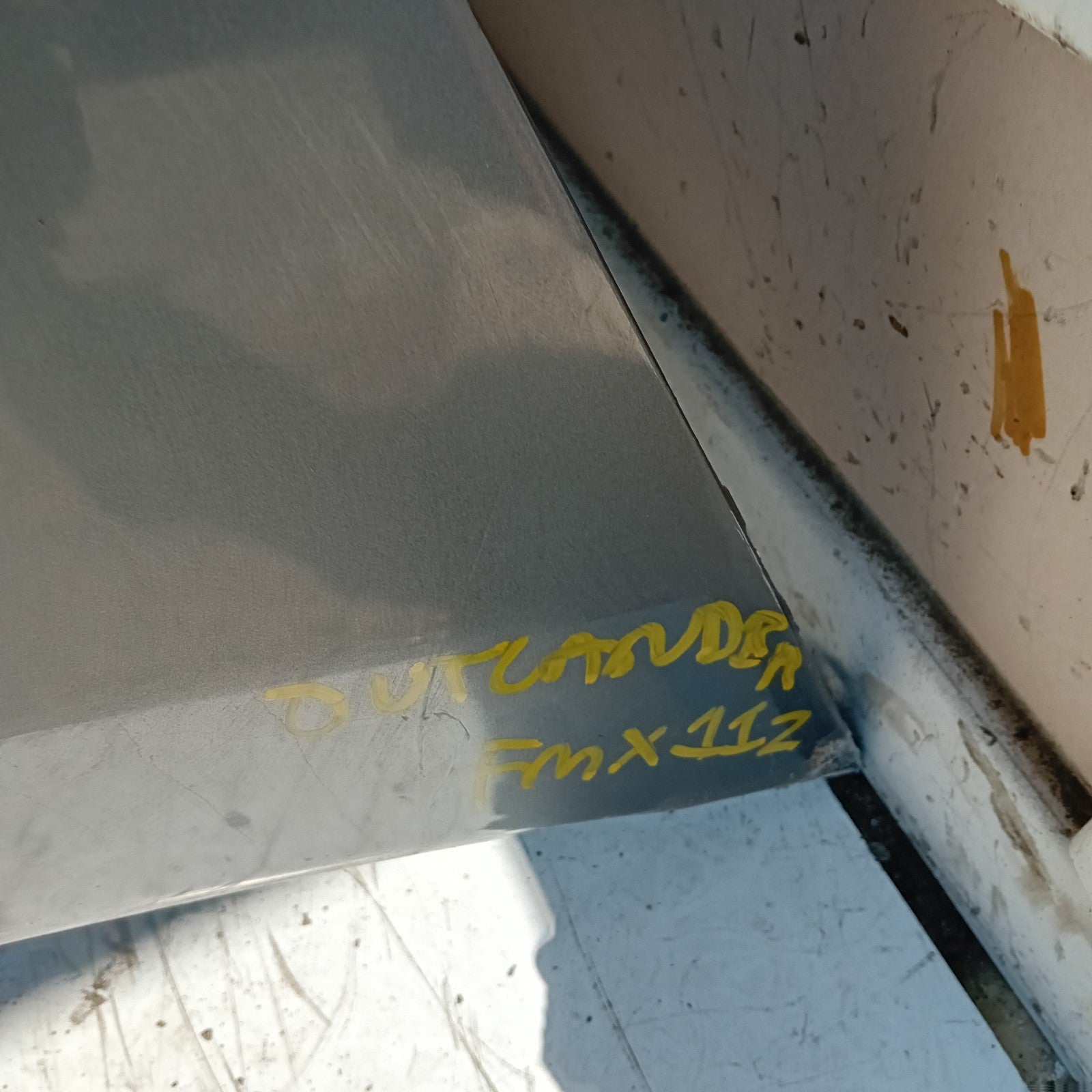 MITSUBISHI OUTLANDER MK3 REAR BUMPER GREY 2013 COMPLETE FMX112