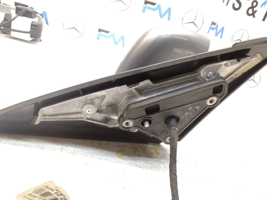MERCEDES C-CLASS  W204 DRIVER SIDE WING MIRROR A2048109216 GREY FMM21
