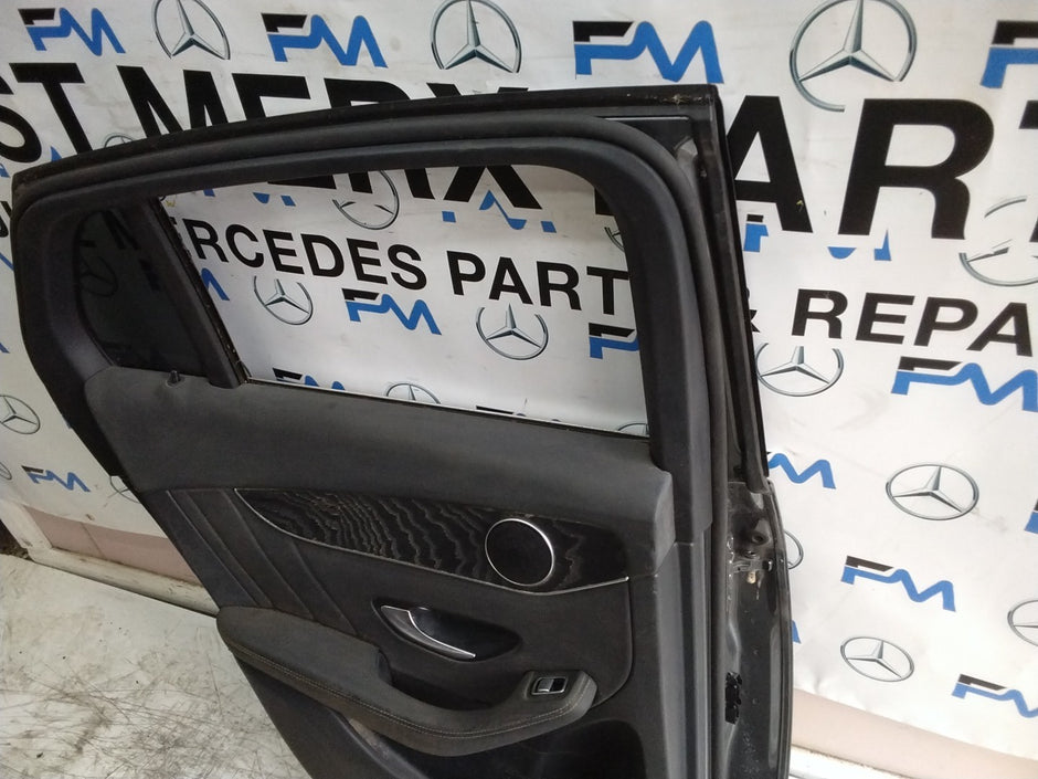 MERCEDES GLC C253  PASSENGER REAR DOOR NSR GREY 2016-22  COMPLETE FMD302