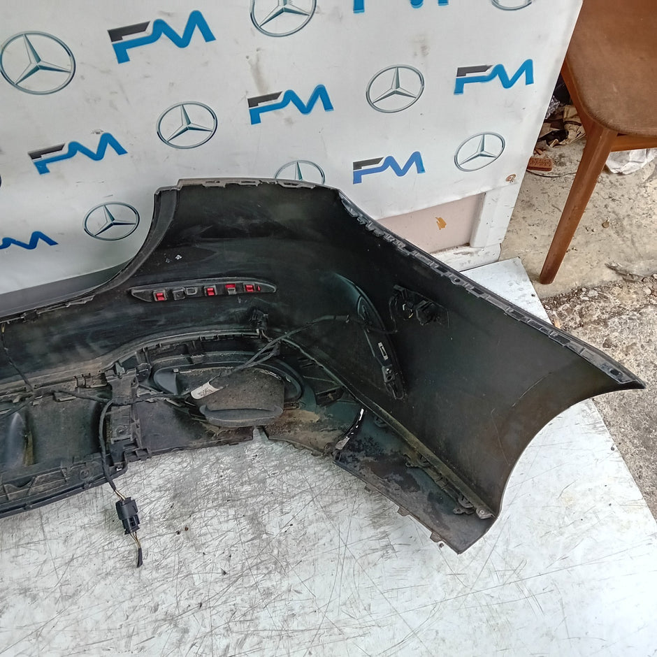 MERCEDES BENZ  A-CLASS W177 REAR BUMPER 2018 A1778800002 BLACK COMPLETE FMX23