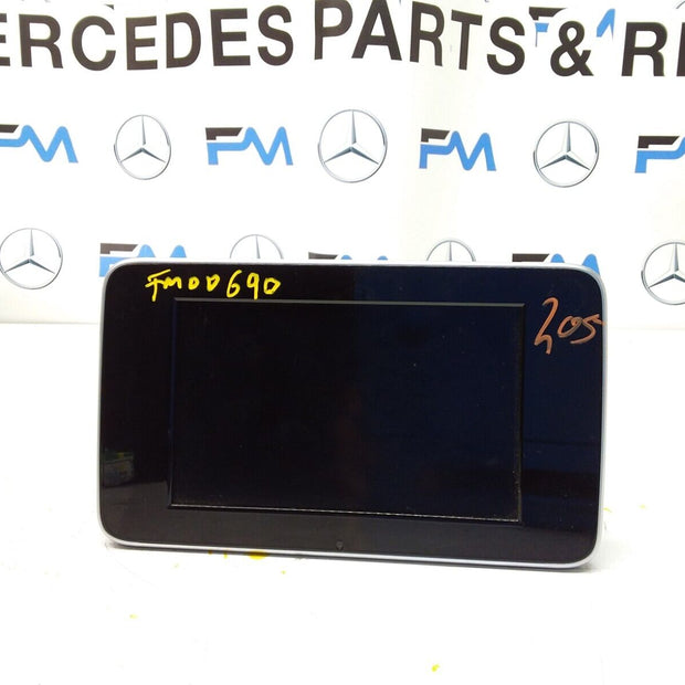 MERCEDES C-CLASS W205 2018 SAT NAV MULTIMEDIA SCREEN A2059004113 FM00690