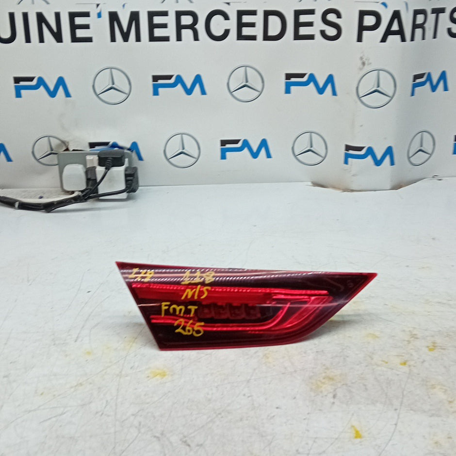 MERCEDES CLA W118 PASSENGER LEFT NS REAR INNER TAIL LIGHT A1189066300 FMT265