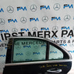 MERCEDES BENZ C-CLASS W205 PASSENGER SIDE REAR DOOR N/S/R BLACK FMD120