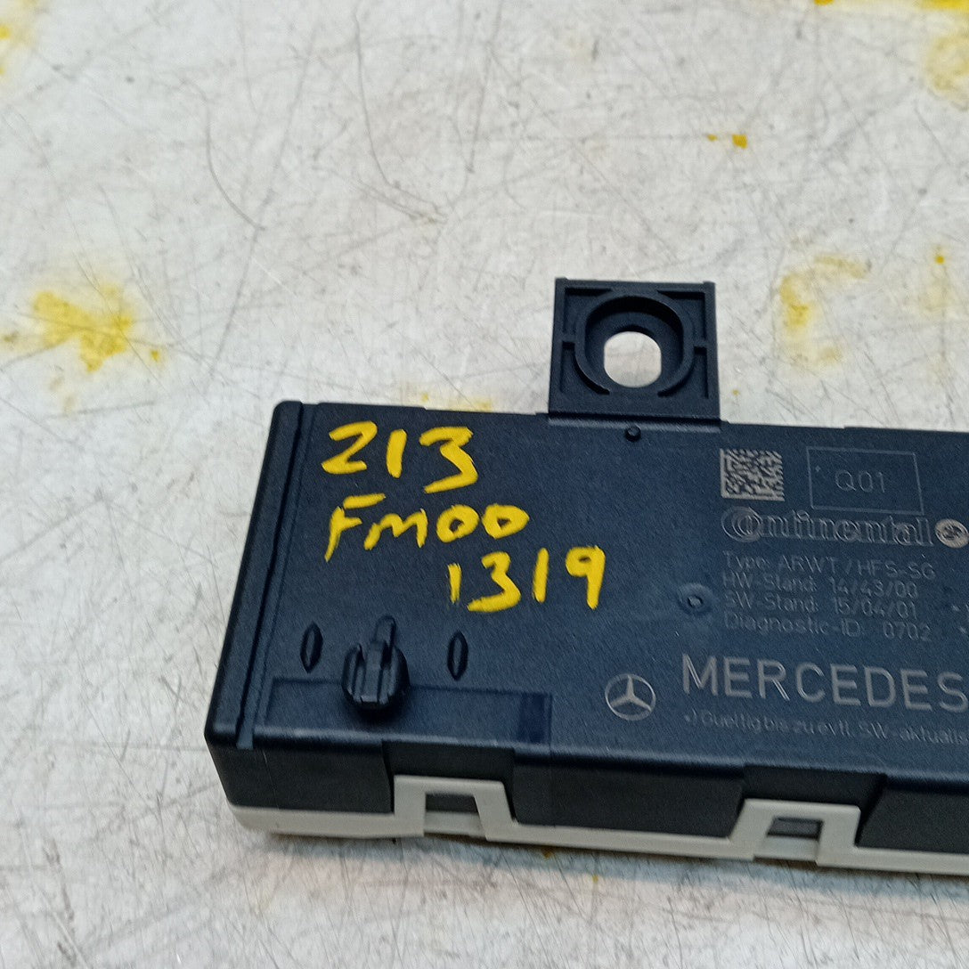 MERCEDES E-CLASS TAILGATE CONTROL MODULE W213 A2139004711 2016 ON FM001319