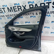 MERCEDES C-CLASS W205 DRIVER FRONT DOOR O/S/F GREY 2014 ONWARDS COMPLETE FMD158