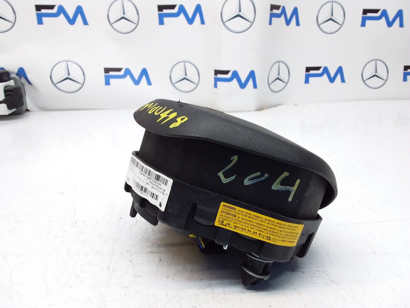 MERCEDES E-CLASS W204 STEERING WHEEL AIRBAG 308237595162-AB FM00498