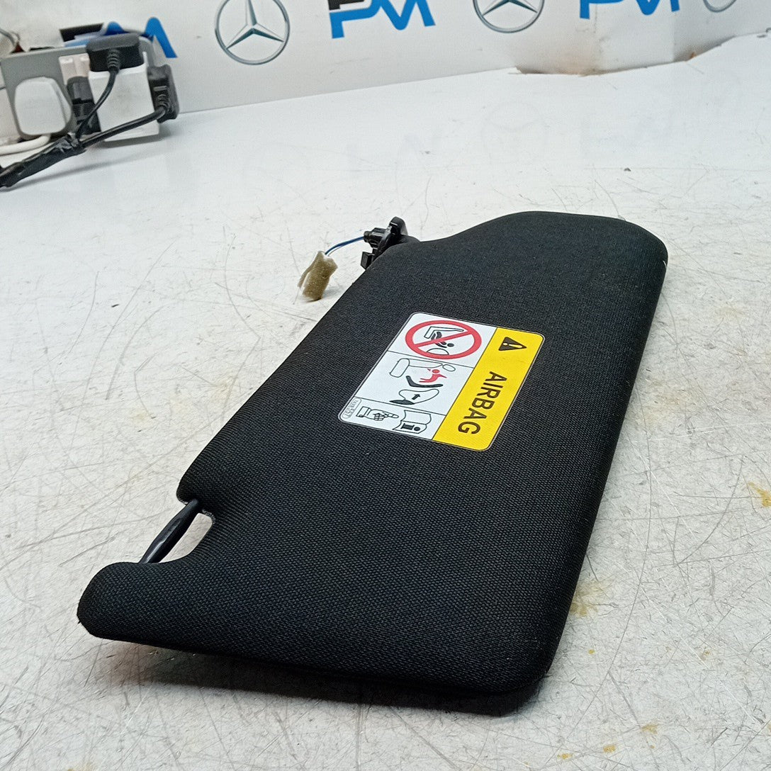MITSUBISHI OUTLANDER MK3 SUN VISOR PASSENGER SIDE BLACK 7430B557 2014 FM001619