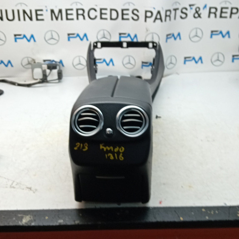  MERCEDES E-CLASS W213 FRONT CENTRE CONSOLE A105852206C COMPLETE FM001316