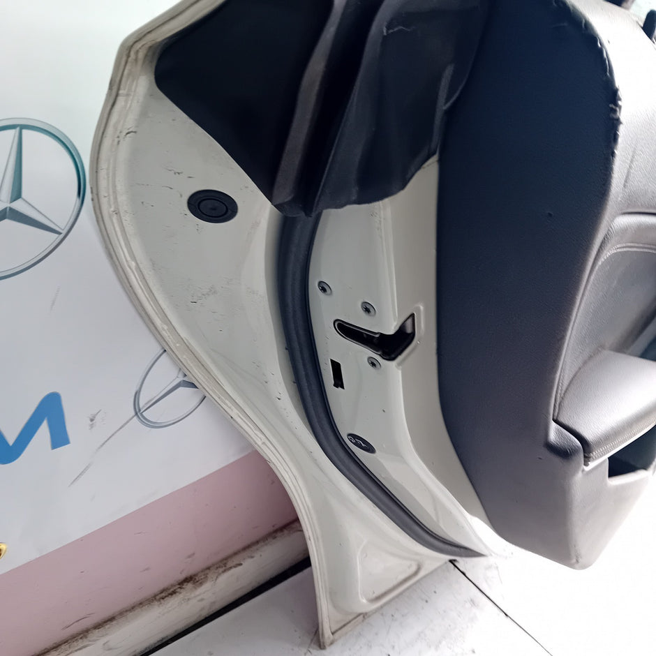 MERCEDES BENZ CLA W117 PASSENGER REAR DOOR NSR WHITE 2013-19 COMPLETE FMD199