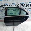MERCEDES BENZ C-CLASS W205 PASSENGER SIDE REAR DOOR N/S/R BLACK  COMPLETE FMD148