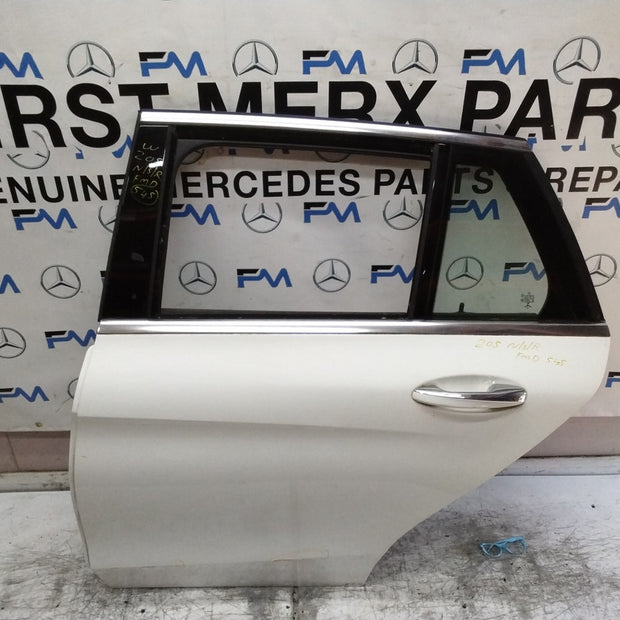 MERCEDES C-CLASS W205 EST PASSENGER REAR DOOR NSR WHITE 2014-21 COMPLETE FMD545