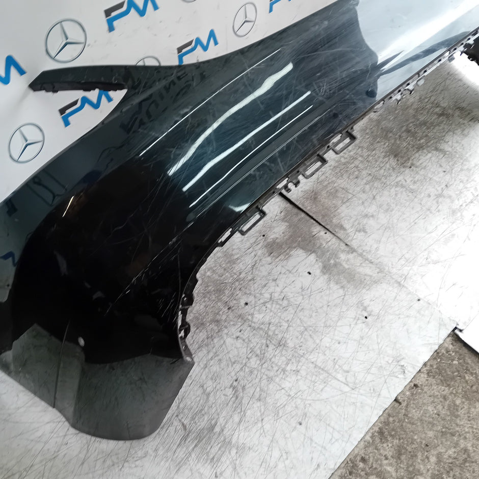 MERCEDES BENZ C-CLASS W205 SLN REAR BUMPER 2015 BLACK A2058550138 FMX49