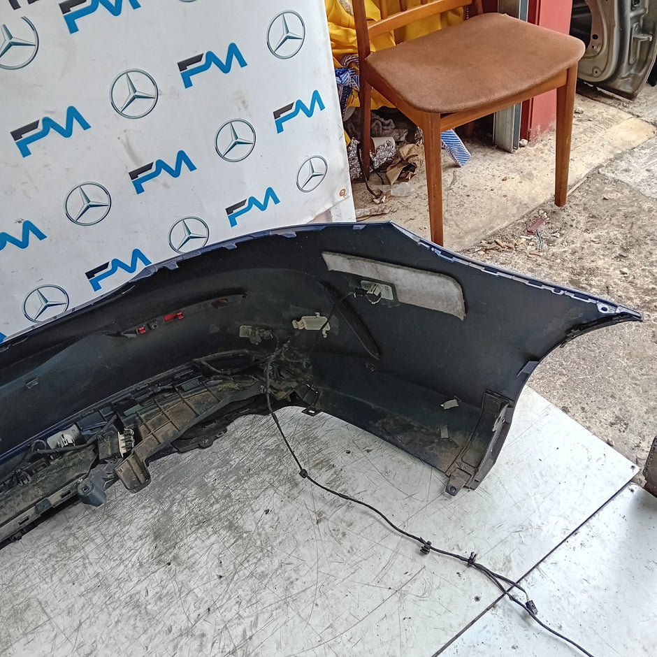 MERCEDES BENZ C-CLASS W205 COUPE REAR BUMPER 2015 BLUE FMX56