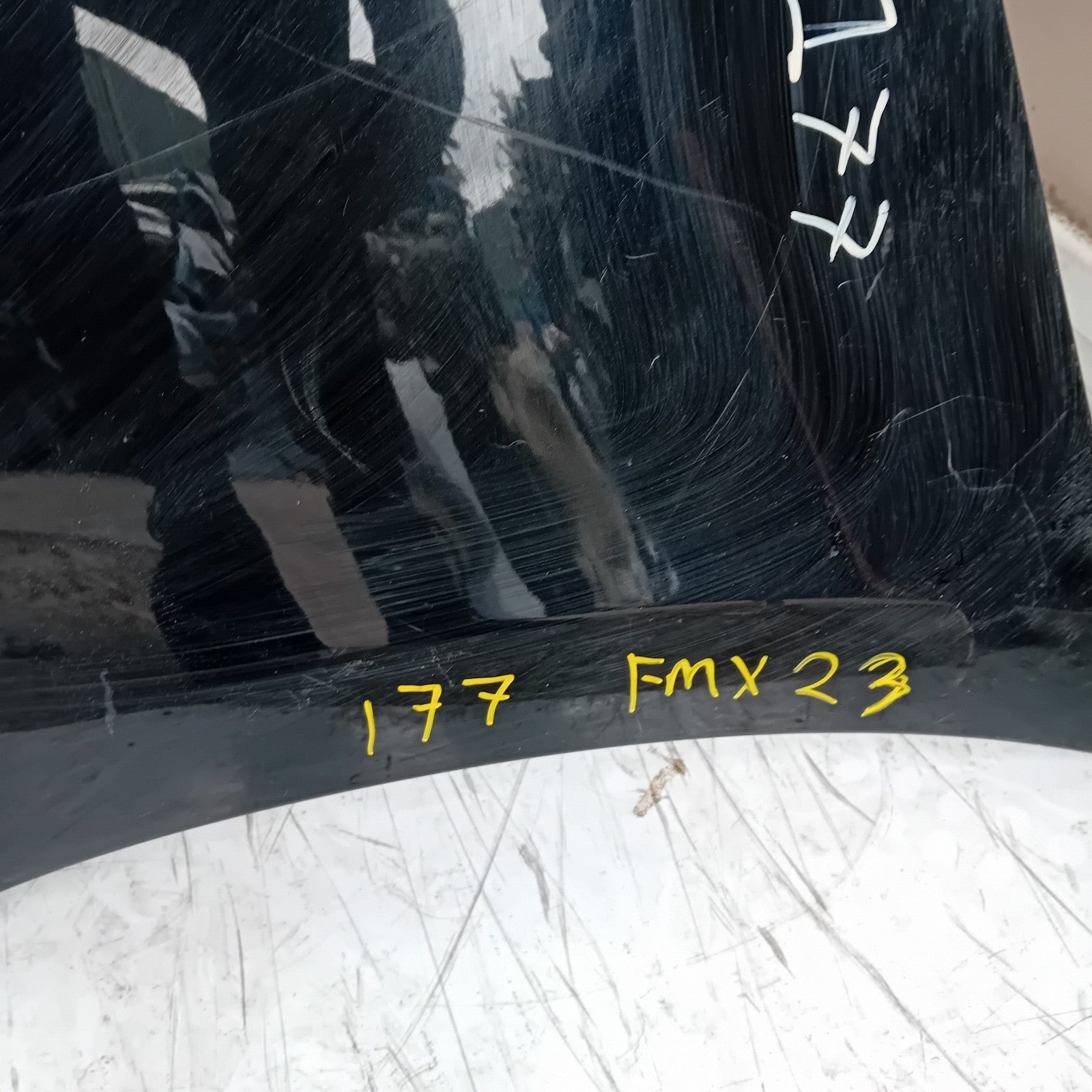 MERCEDES BENZ  A-CLASS W177 REAR BUMPER 2018 A1778800002 BLACK COMPLETE FMX23