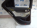 MERCEDES BENZ C-CLASS W205 PASSENGER SIDE REAR DOOR N/S/R COMPLETE WHITE FMD84