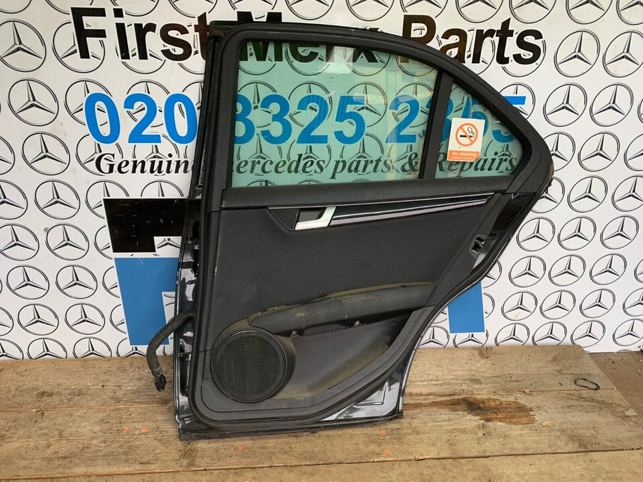 MERCEDES BENZ C CLASS W204 OFF SIDE REAR RIGHT DOOR 2008-2014