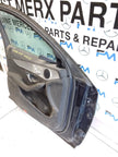 MERCEDES C-CLASS W205 PASSENGER SIDE FRONT DOOR N/S/F COMPLETE BLUE FMD102