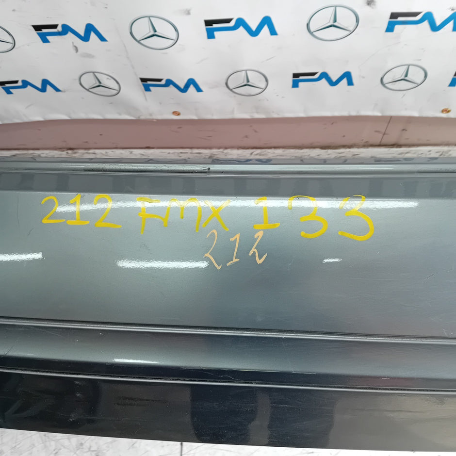 MERCEDES BENZ E-CLASS W212 REAR BUMPER GREY 2014 A2128850225 FMX133