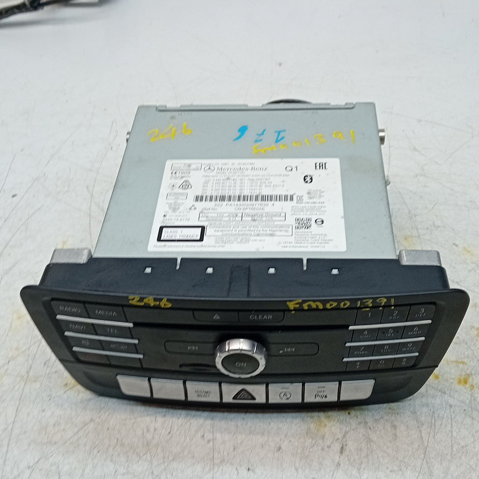 MERCEDES B CLASS W246 STEREO SAT NAV SYSTEM A2469002718 2012-19 FM001391