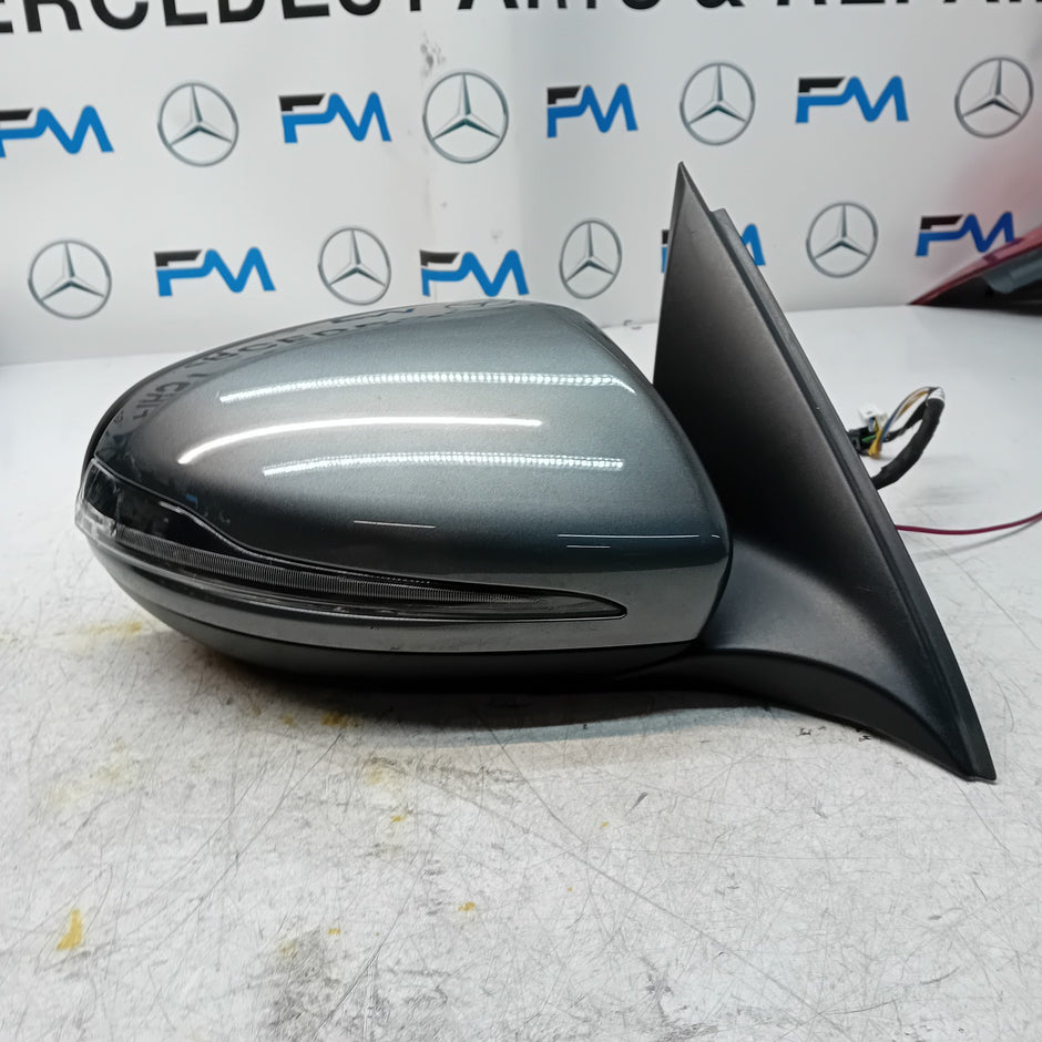 MERCEDES BENZ C-CLASS W253 DRIVER WING MIRROR OS GREY PL A2538103401 FMM84