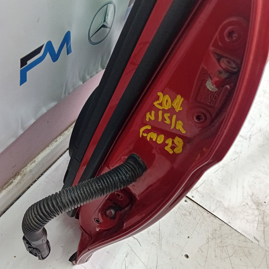 MERCEDES ESTATE C-CLASS W204 PASSENGER REAR DOOR (N/S/R) RED 2008-2014 FMD28