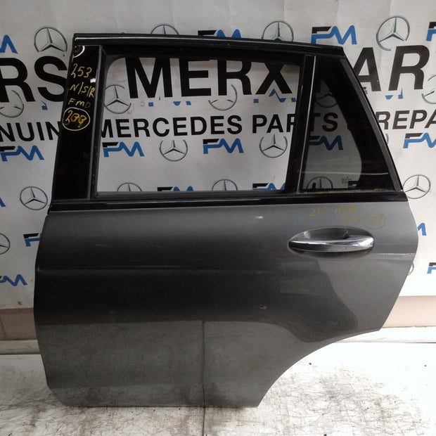 MERCEDES GLC W253 PASSENGER REAR DOOR NSR GREY 2016 ON COMPLETE FMD309
