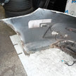 MERCEDES BENZ C-CLASS W205 COUPE REAR BUMPER 2015 WHITE COMPLETE FMX62