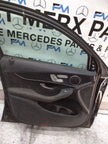MERCEDES BENZ GLC X253 PASSENGER FRONT DOOR NSF BLACK 2016 ON COMPLETE FMD316