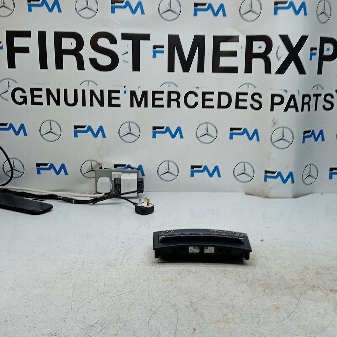 MERCEDES E-CLASS W207 W212 CLIMATE CONTROL PANEL A2129005018 2016 FM001535