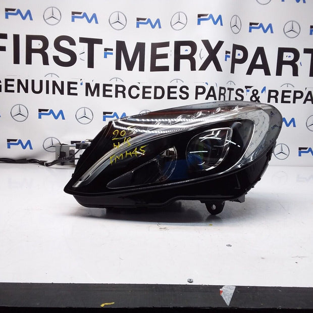 2016 MERCEDES C-CLASS W205 N/S Passenger Side Front Headlight A2059062504 FMH45