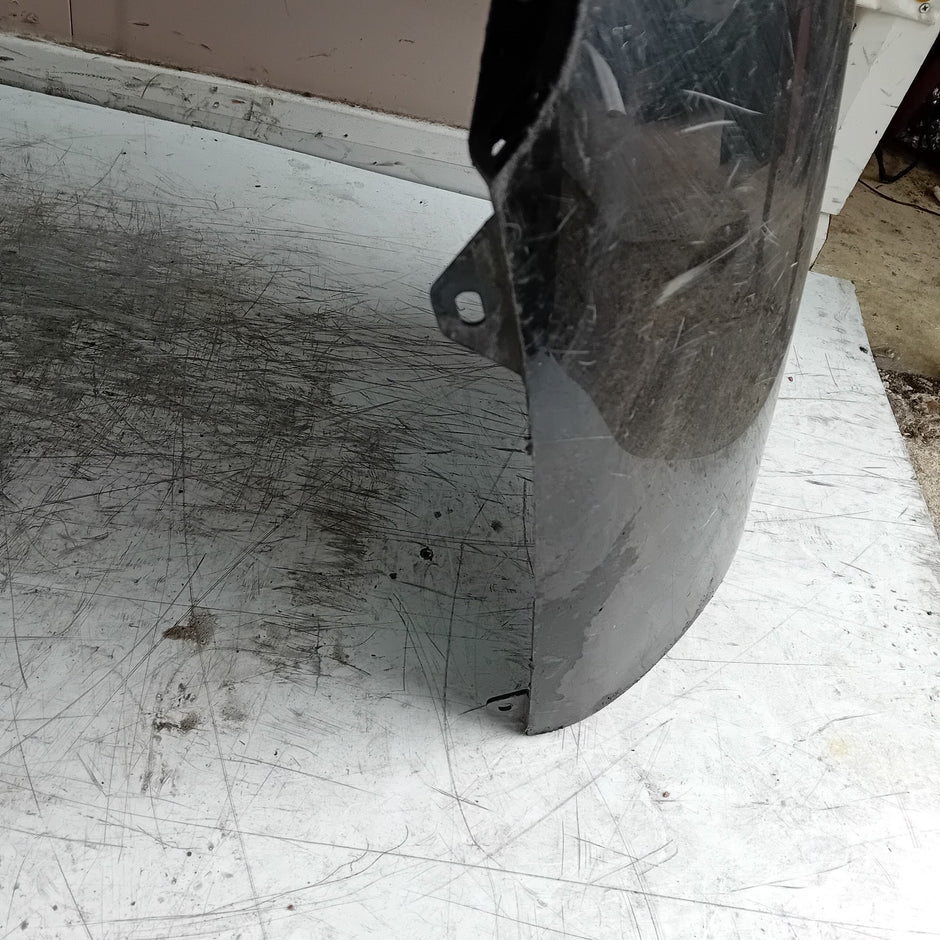 MERCEDES C-CLASS W205 SLN REAR BUMPER 2014 BLACK  A2058850138 COMPLETE FMX43