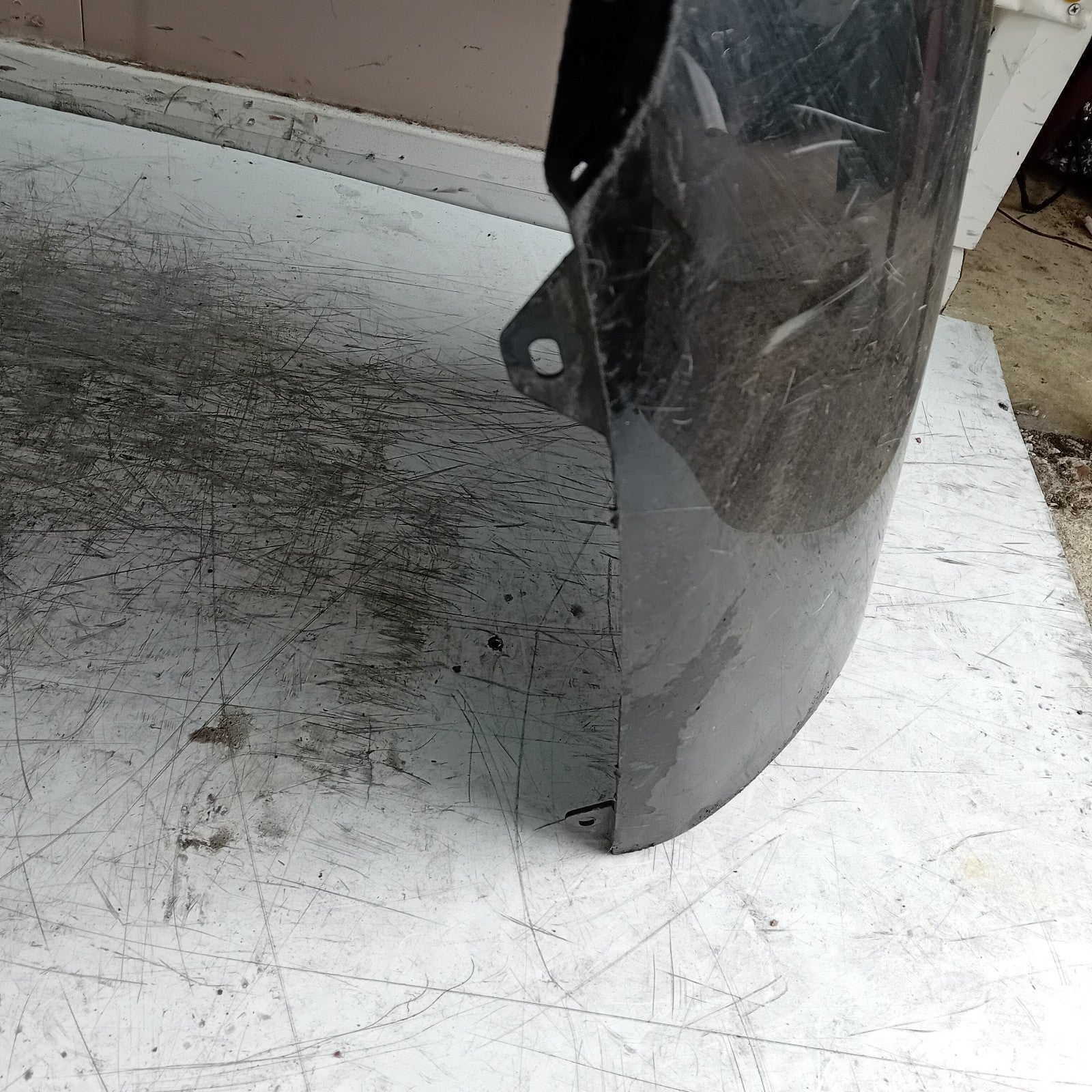 MERCEDES C-CLASS W205 SLN REAR BUMPER 2014 BLACK  A2058850138 COMPLETE FMX43