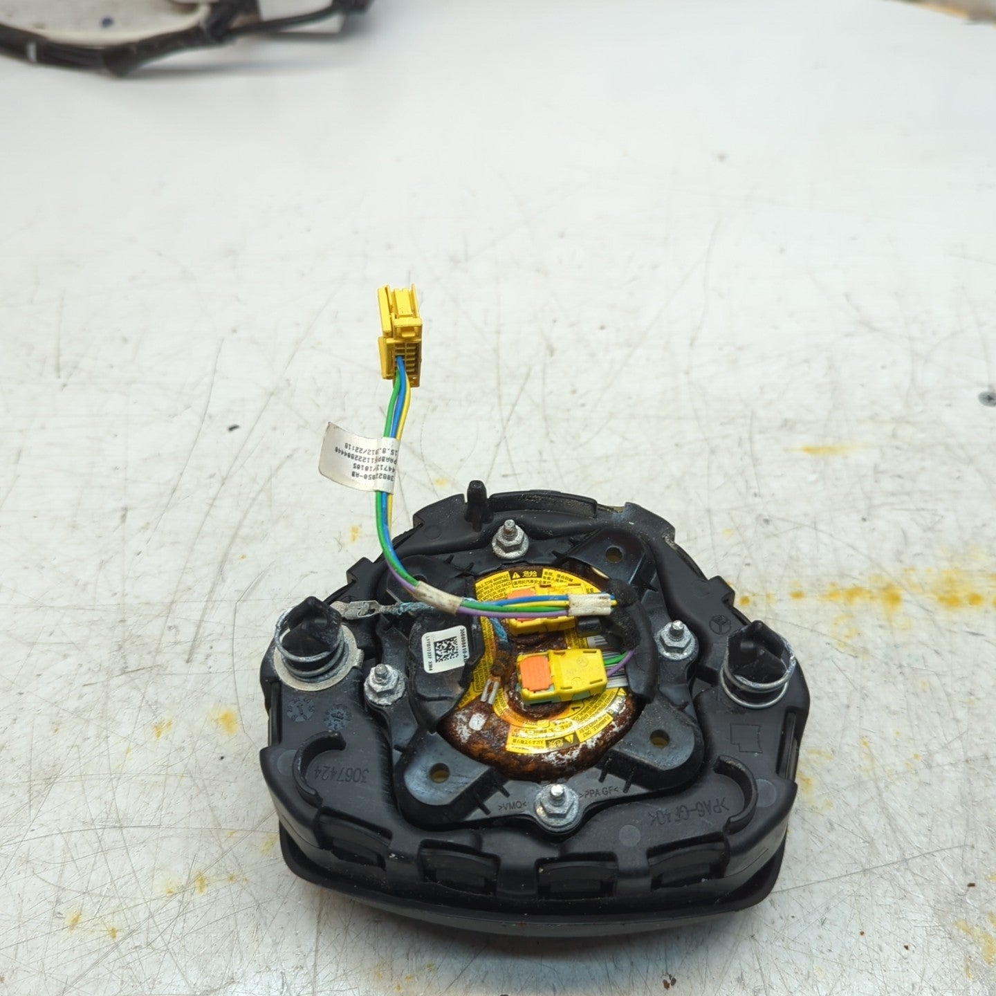 MERCEDES B-CLASS W246 STEERING WHEEL AIRBAG DRIVER OS RIGHT Q02 FM001363