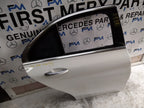 MERCEDES C-CLASS W205 SLN DRIVER REAR DOOR OSR WHITE 2014 ON COMPLETE FMD334