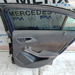 MERCEDES BENZ A-CLASS W176 DRIVER REAR DOOR OSR BLUE 2012-18 COMPLETE FMD370