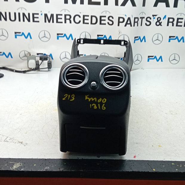  MERCEDES E-CLASS W213 FRONT CENTRE CONSOLE A105852206C COMPLETE FM001316