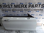 MERCEDES C-CLS C205  PASSENGER FRONT DOOR OSF WHITE 2016 ONWARDS COMPLETE FMD614