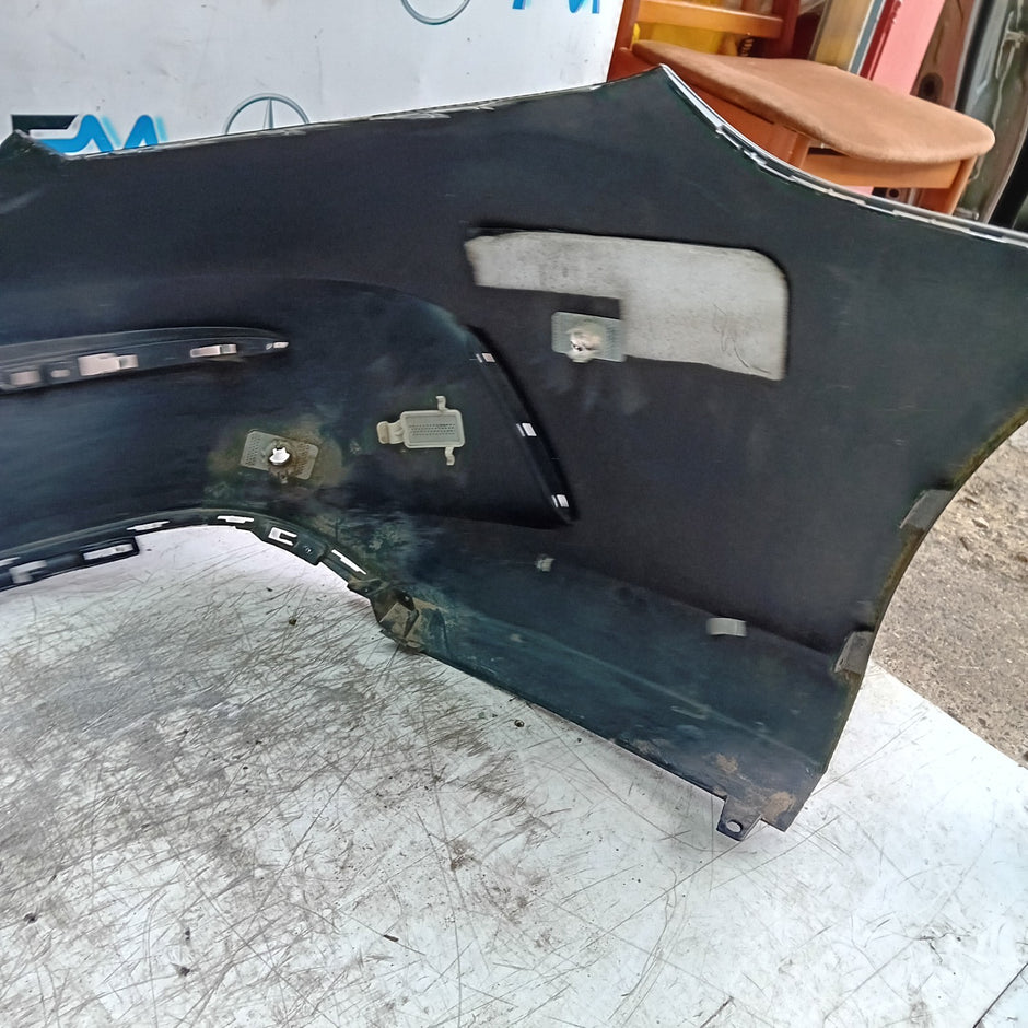 MERCEDES BENZ C-CLASS W205 COUPE REAR BUMPER 2015 BLACK COMPLETE FMX63