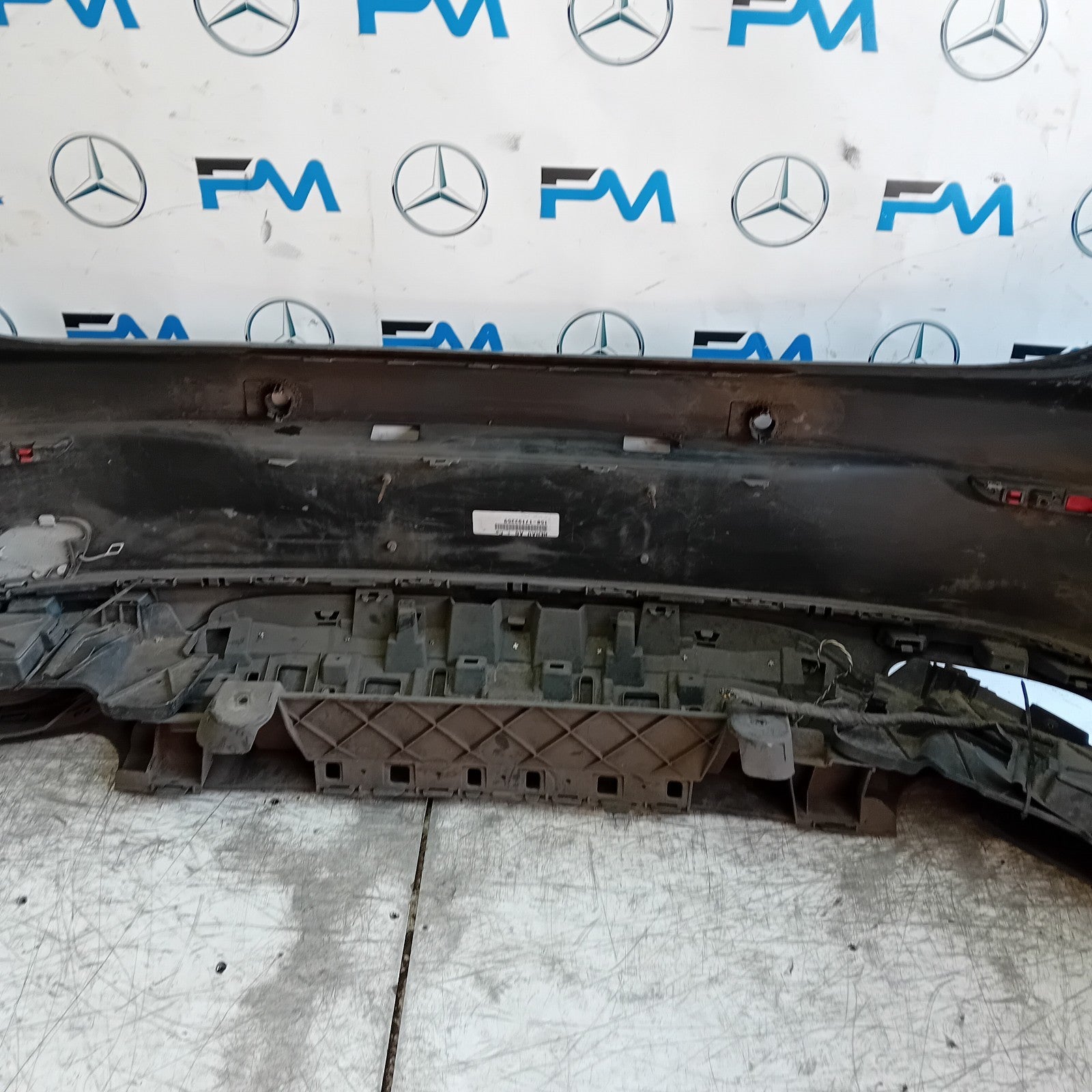 MERCEDES BENZ E-CLASS C238 COUPE REAR BUMPER BLUE 2016 ON FMX87