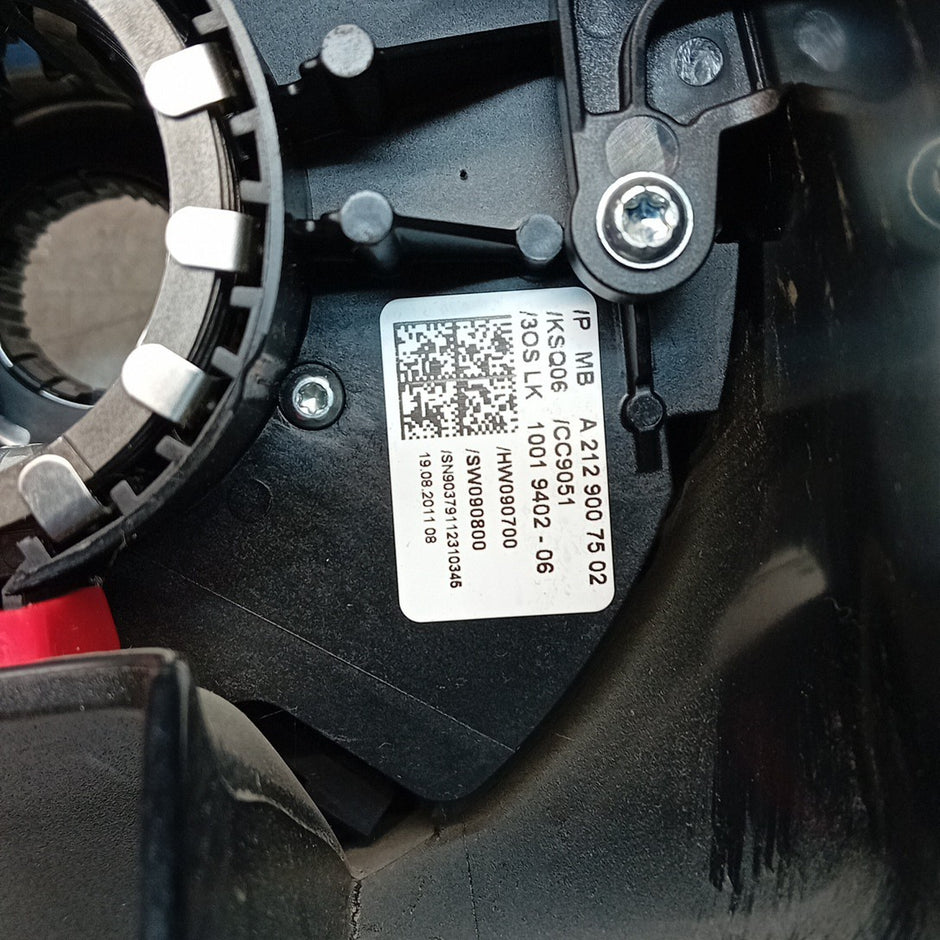 MERCEDES  E-CLASS W207 INDICATOR/WIPER GEAR SELECT + SQUIB  A2129007502 FM001220